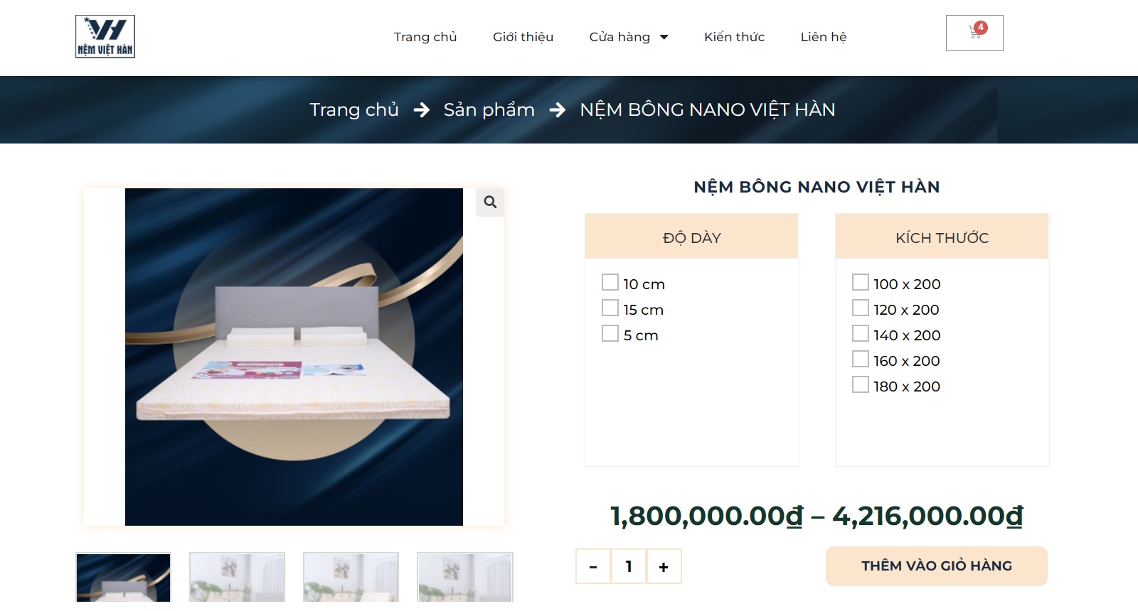 thêm vào giỏ hàng