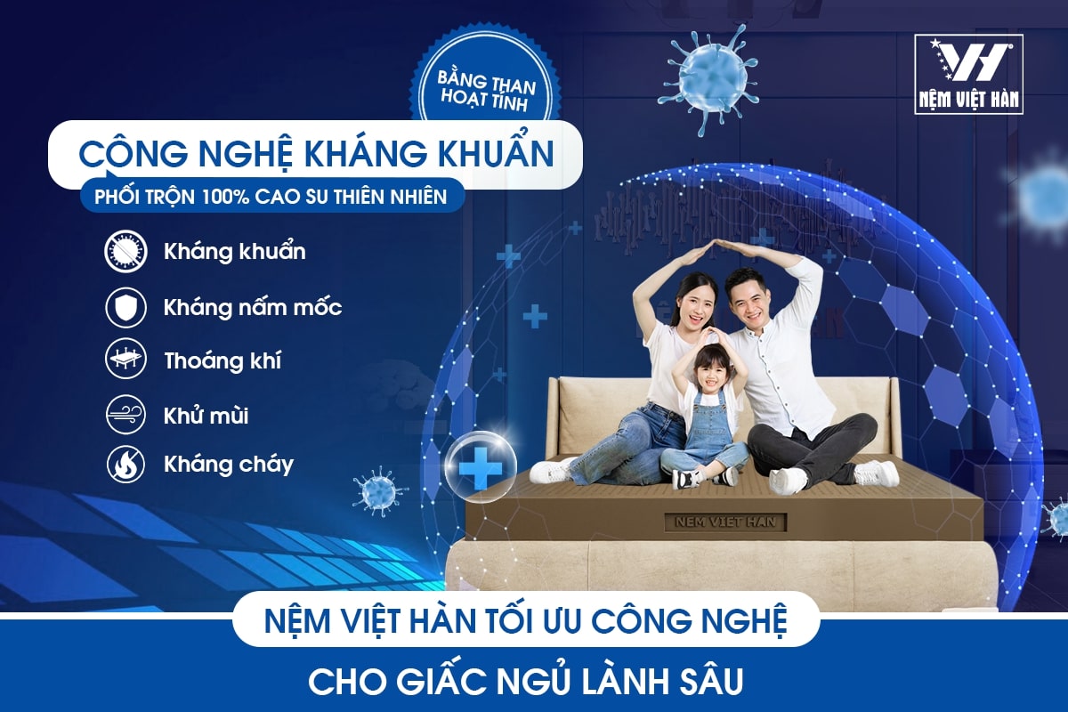 Công Nghệ Kháng Khuẩn Bằng Than Hoạt Tính