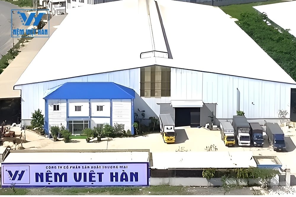 Nhà máy sản xuất nệm quy mô lớn, được hàng triệu khách hàng tin chọn