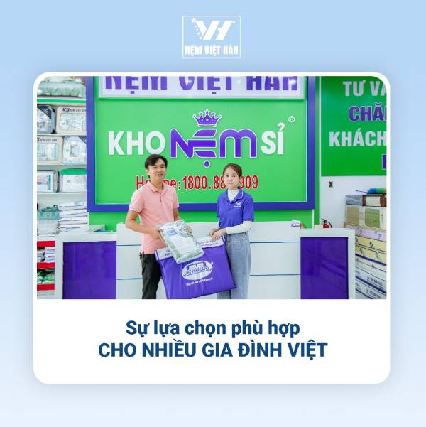 Nệm Cao Su Thiên Nhiên Việt Hàn Nệm Cao Su Thiên Nhiên Việt Hàn